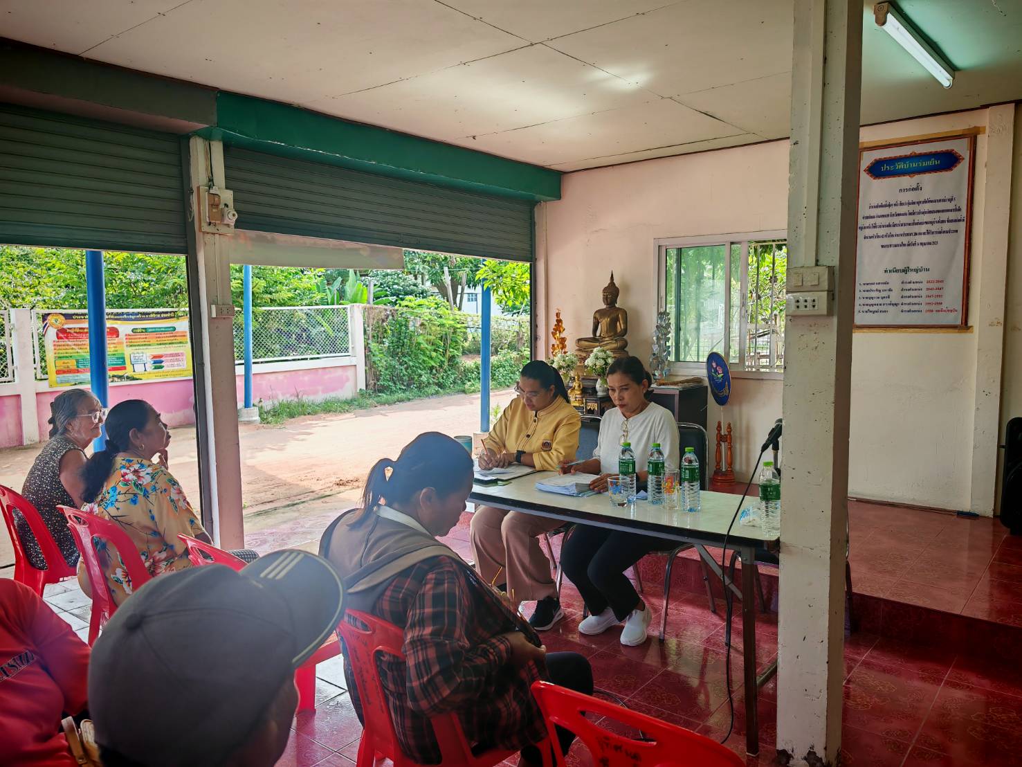 พช.ชนบท : ติดตามการดำเนินงานกองทุน กข.คจ.ม.9 ตำบล ปอแดง