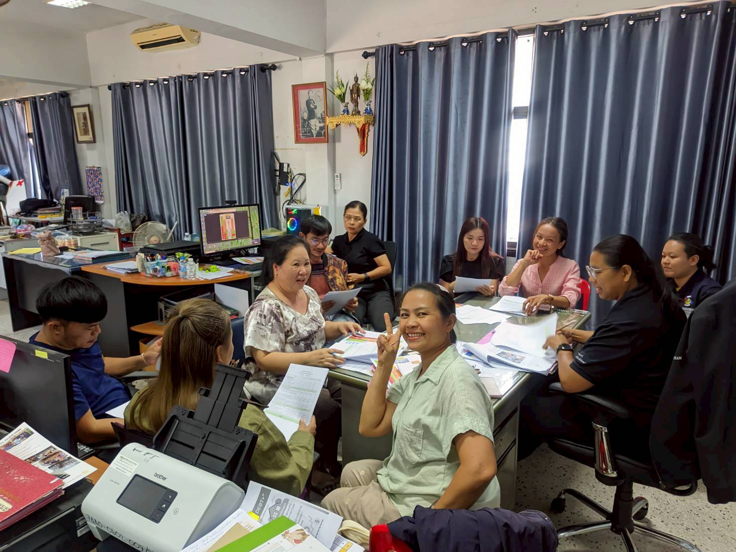 พช.ชนบท : ประชุมเตรียมความพร้อม "งานไหมมัดหมี่และของดีเมืองชลบถ ประจำปี 2569"